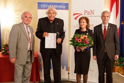 Дружеството за австрийско-българско приятелство бе отличено с наградата PAN за 2015 г.